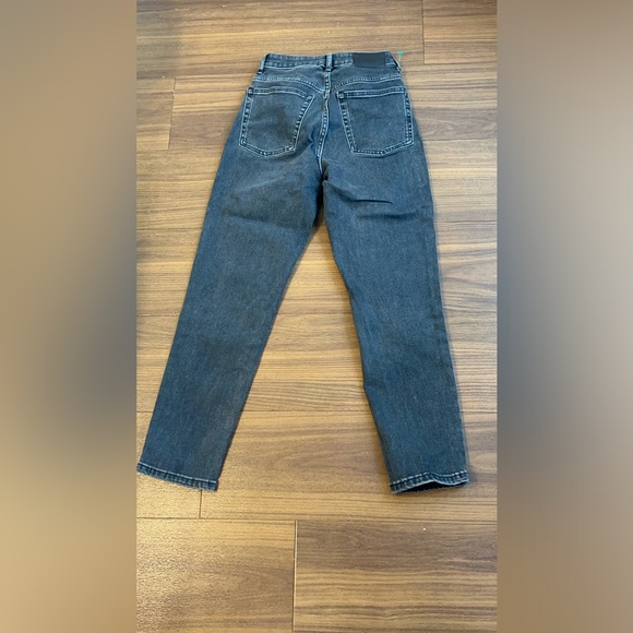 Everlane The Curvy 90s Cheeky Ankle Jeans Women’s 24 High Rise Denim Dark Wash - Picture 7 of 8